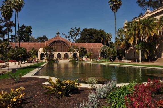 O Jardim Botânico, no Balboa Park, em San Diego, no sul da Califórnia - Estados Unidos